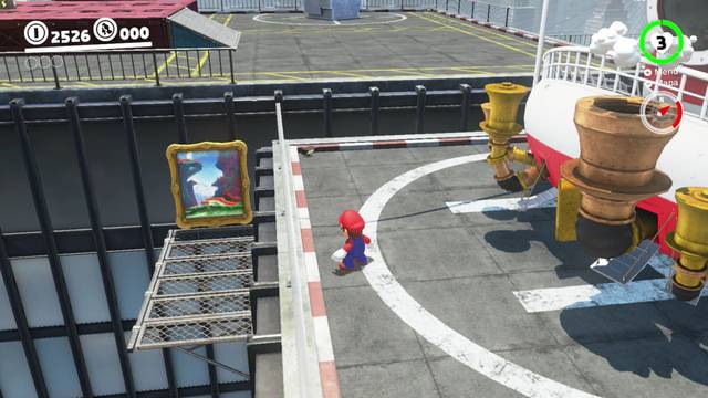 Super Mario Odyssey - Reino Arbolado - Energiluna 49 - Cuadro