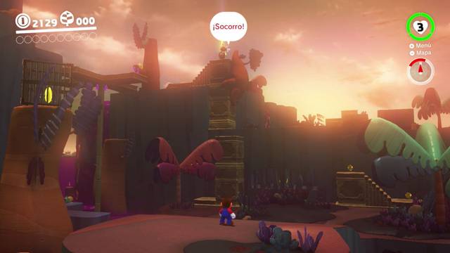 Super Mario Odyssey - Reino Perdido - Energiluna 1 - Klepto