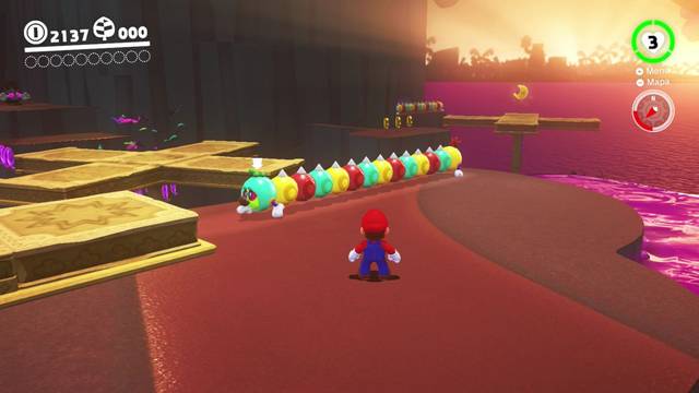 Super Mario Odyssey - Reino Perdido - Energiluna 1