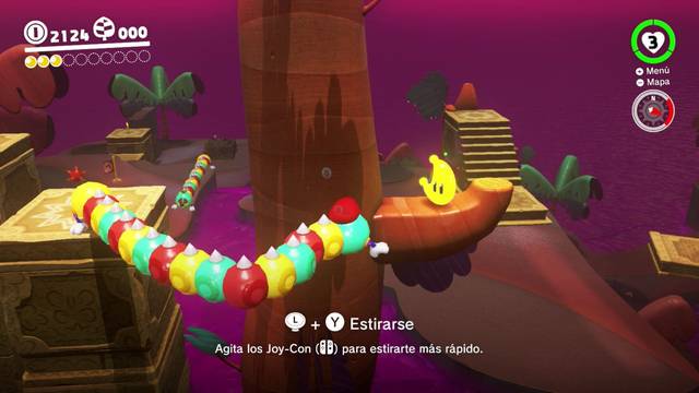 Super Mario Odyssey - Reino Perdido - Energiluna 4