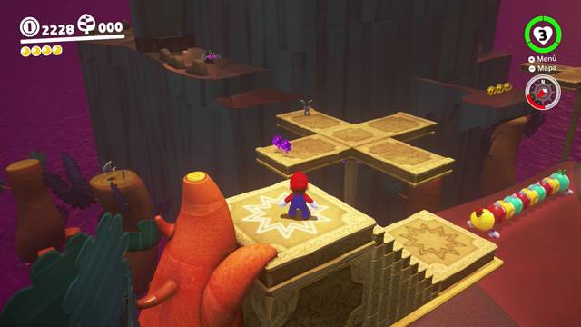 Super Mario Odyssey - Reino Perdido - Energiluna 13 - Conejo