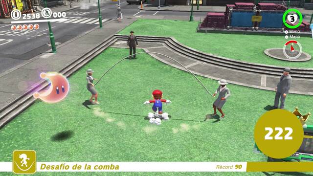 Super Mario Odyssey - Reino Urbano - Energilunas 29 y 30 - Energiluna 30