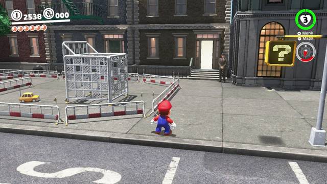 Super Mario Odyssey - Reino Urbano - Energilunas 31 y 32 - Minijuego del coche radiocontrol