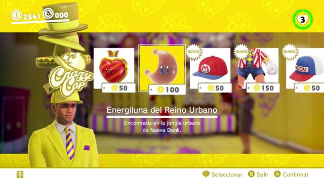 Super Mario Odyssey - Reino Urbano - Energiluna 27