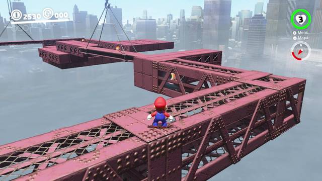 Super Mario Odyssey - Reino Urbano - Energilunas 8 - Energiluna 8