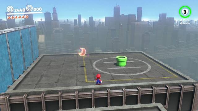 Super Mario Odyssey - Reino Urbano - Energilunas 47 y 48 - Energiluna 47
