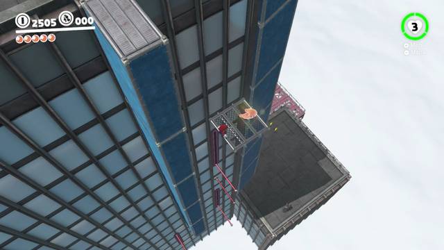 Super Mario Odyssey - Reino Urbano - Energilunas 37, 38, 46 y 45 - Energiluna 46