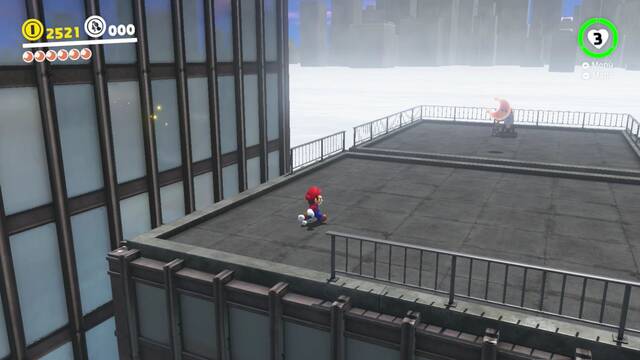 Super Mario Odyssey - Reino Urbano - Energilunas 37, 38, 46 y 45 - Energiluna 45