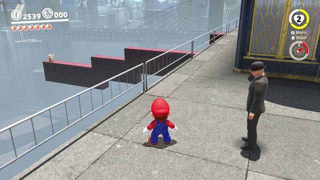 Super Mario Odyssey - Reino Urbano - Energiluna 24 - Capitn Toad