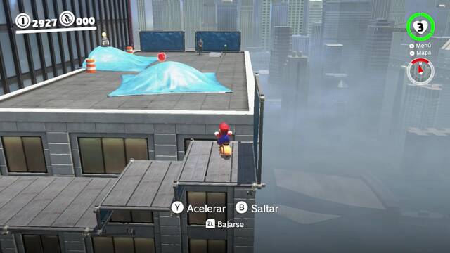 Super Mario Odyssey - Reino Urbano - Energiluna 25 - Parking