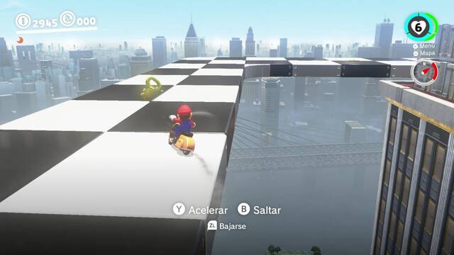 Super Mario Odyssey - Reino Urbano - Energiluna 20 - Enegiluna 20