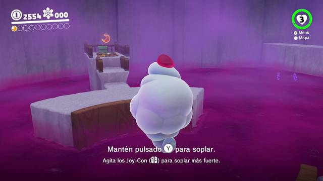 Super Mario Odyssey - Reino del Hielo - Energilunas 9 y 3 - Energiluna 3