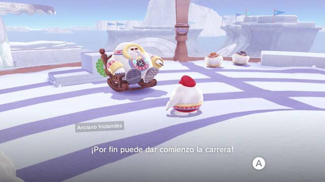 Super Mario Odyssey - Reino del Hielo - Energiluna 5 - Anciano friolandés