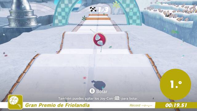 Super Mario Odyssey - Reino del Hielo - Energiluna 5 - Carrera