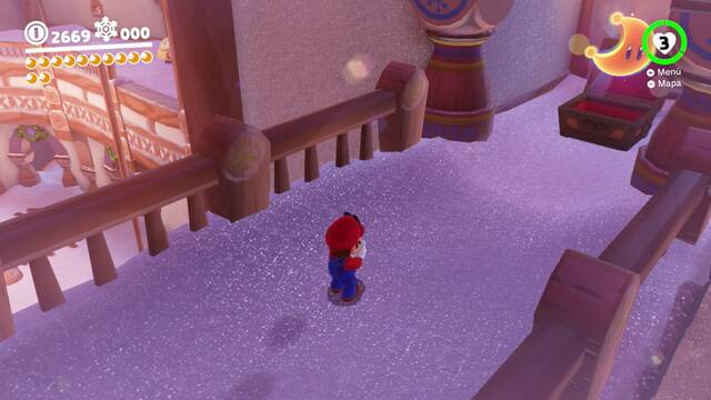 Super Mario Odyssey - Reino del Hielo - Energilunas 6, 21, 8 y 11 - Energiluna 11