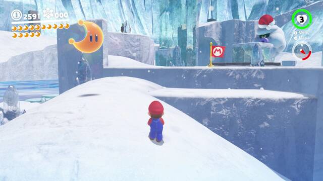 Super Mario Odyssey - Reino del Hielo - Energiluna 15