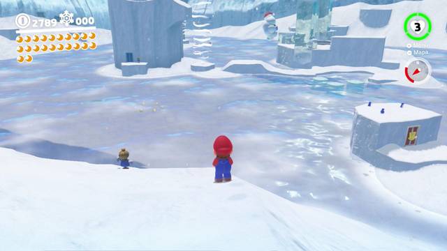 Super Mario Odyssey - Reino del Hielo - Energiluna 13 - Espantapájaros 1