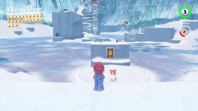 Super Mario Odyssey - Reino del Hielo - Energiluna 22 - Prueba de Koopa