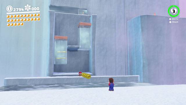Super Mario Odyssey - Reino del Hielo - Energilunas 27 y 26 - Prueba