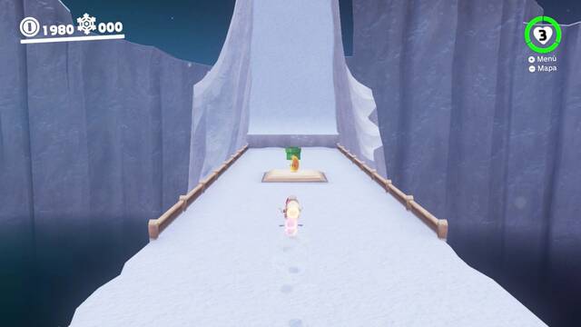 Super Mario Odyssey - Reino del Hielo - Energilunas 24 y 25 - Energiluna 24