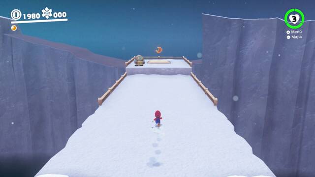 Super Mario Odyssey - Reino del Hielo - Energilunas 24 y 25 - Energiluna 25