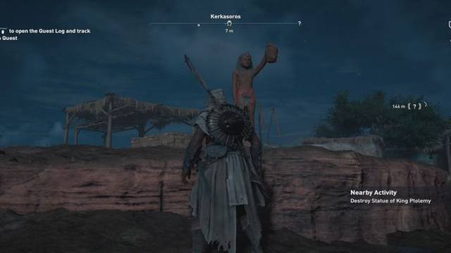 Assassin Creed Origins - Estatuas de Ptolomeo - Ineb-Hedjet (Kerkasoros) - Localización en el juego