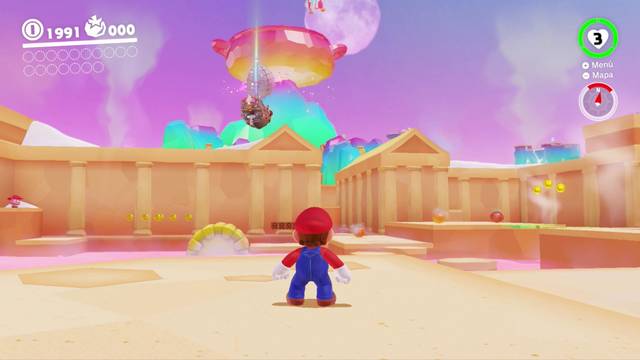 Super Mario Odyssey - Reino de los fogones - Energiluna 1 - Reino de los Fogones