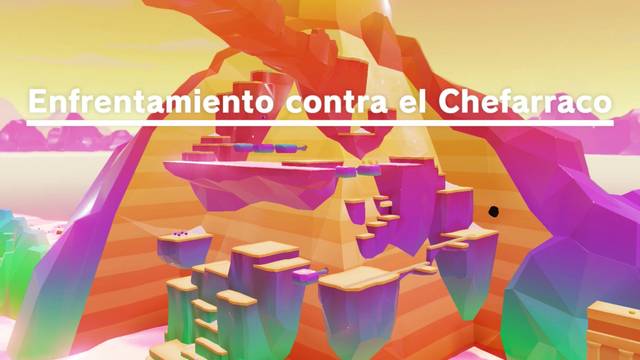 Super Mario Odyssey - Reino de los fogones - Jefe: Chefarraco - Montaa de la parte trasera