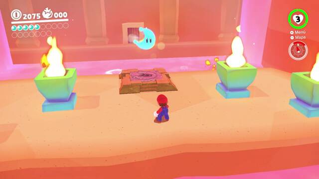 Super Mario Odyssey - Reino de los fogones - Energiluna 4 - Enegiluna 4