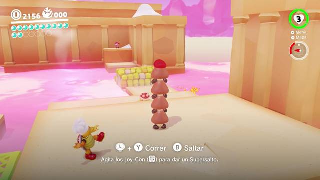 Super Mario Odyssey - Reino de los fogones - Energiluna 24 - Gombette