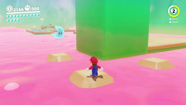 Super Mario Odyssey - Reino de los fogones - Energilunas 38 y 37 - Energiluna 38