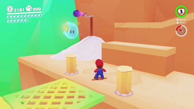 Super Mario Odyssey - Reino de los fogones - Energilunas 35 - Energiluna 35