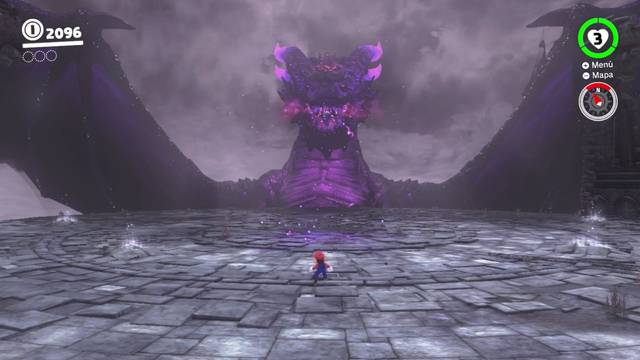 Super Mario Odyssey - Reino de las ruinas - Dragón