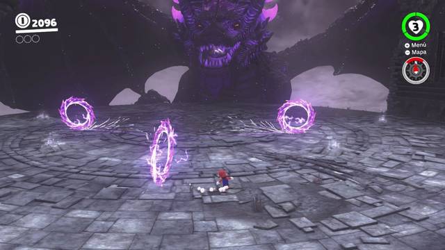 Super Mario Odyssey - Reino de las ruinas - Ruedas eléctricas