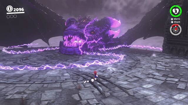 Super Mario Odyssey - Reino de las ruinas - Hondas de rayos