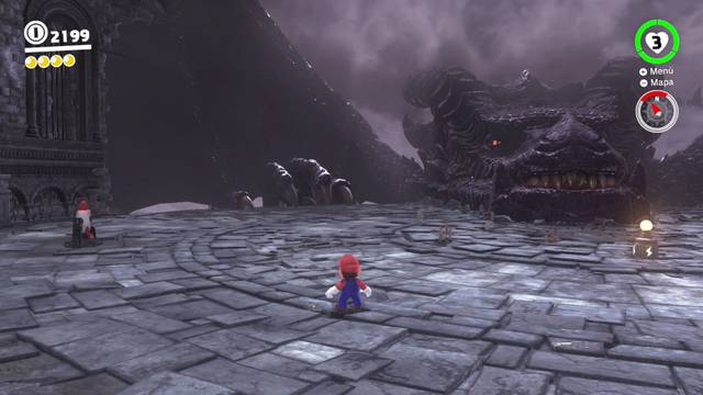 Super Mario Odyssey - Reino de las ruinas - Energiluna 4 - Cohete