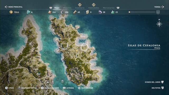 Assassin's Creed Odyssey: Ítaca - Roca del cuervo