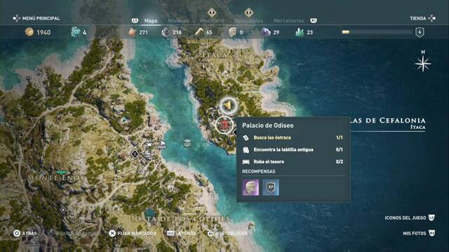 Assassin's Creed Odyssey: Ítaca - Palacio de Odiseo