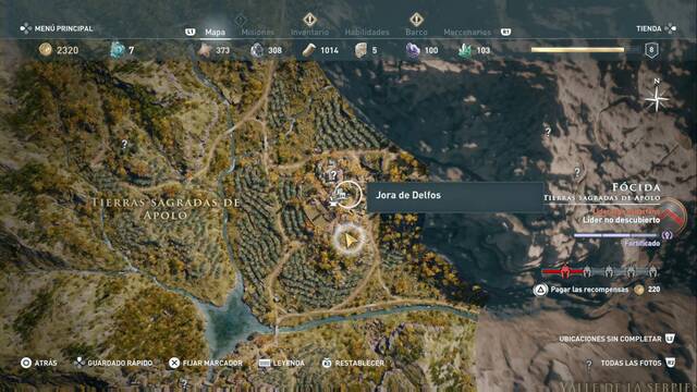 Assassin's Creed Odyssey: Tierras sagradas de Apolo - Jora de Delfos