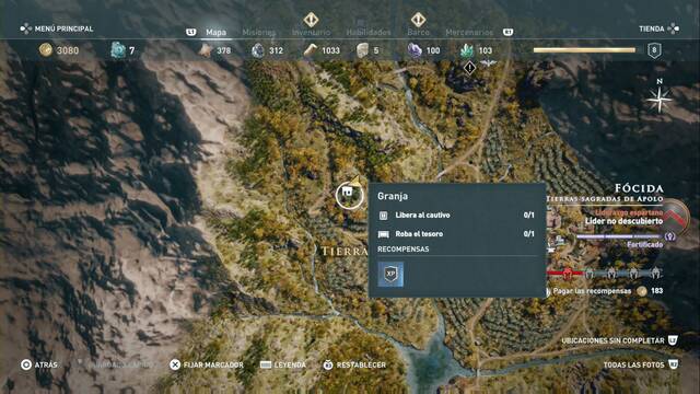 Assassin's Creed Odyssey: Tierras sagradas de Apolo - Granja