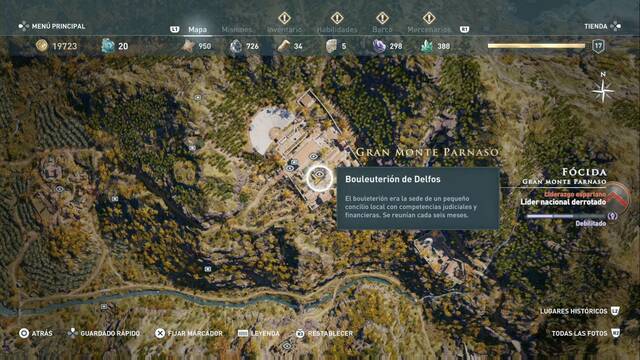 Assassin's Creed Odyssey: Monte Parnaso - Bouleteri¢n de Delfos