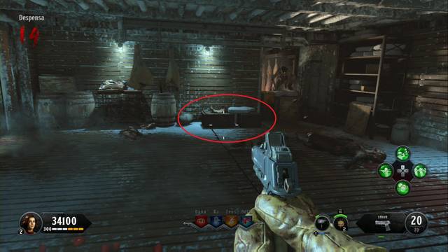 Call of Duty Black Ops 4 Zombies - Cofres del Kraken - Despensa
