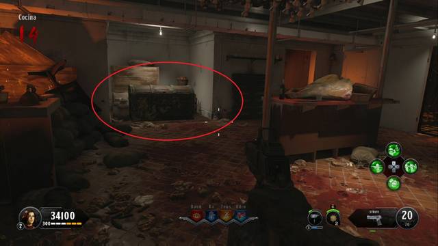 Call of Duty Black Ops 4 Zombies - Cofres del Kraken - Cocina