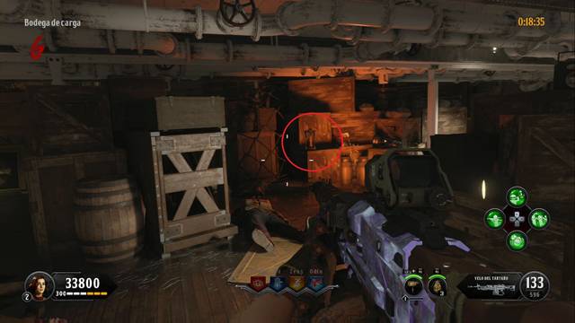 Call of Duty Black Ops 4 Zombies - Piezas del Kraken - Bah¡a de carga Pieza del Kraken