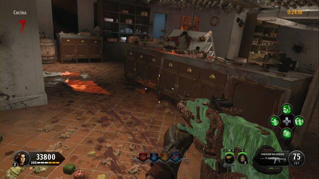 Call of Duty Black Ops 4 Zombies - Piezas del Kraken - Cocina Pieza del Kraken