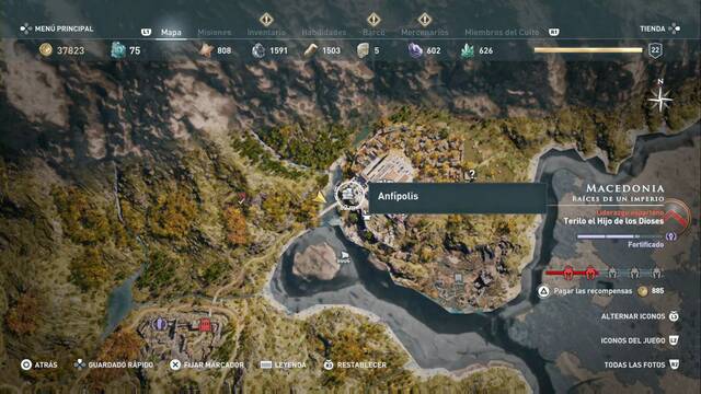 Assassin's Creed Odyssey - Races de un imperio - Anfpolis