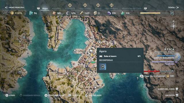 Assassin's Creed Odyssey - Puerto de Pireo - gora