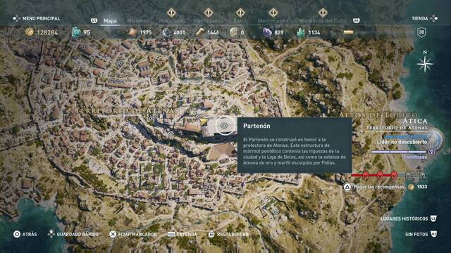 Assassin's Creed Odyssey - Territorio de Atenas - Partenn