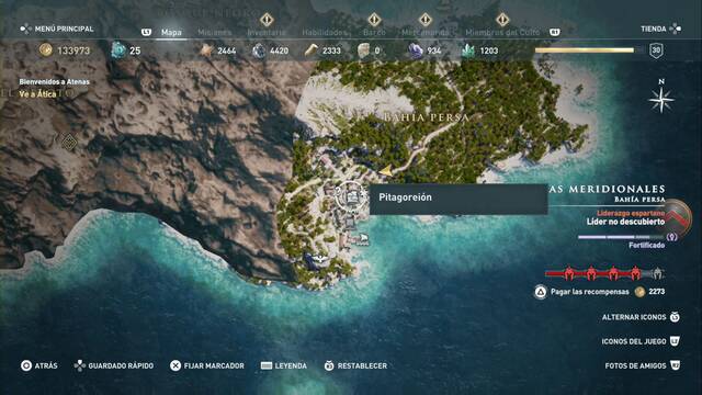 Assassin's Creed Odyssey - Bahía persa - Pitagorei¢n