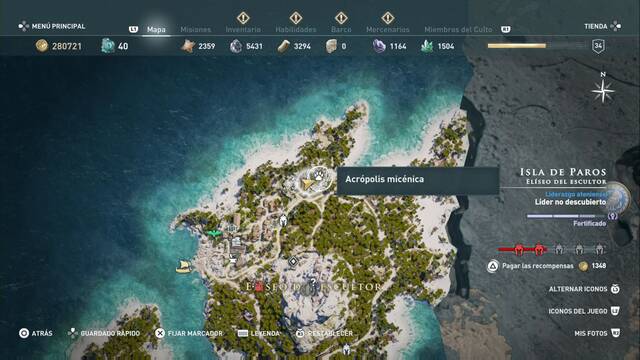 Assassin's Creed Odyssey - Elíseo del escultor - Acr¢polis mic‚nica